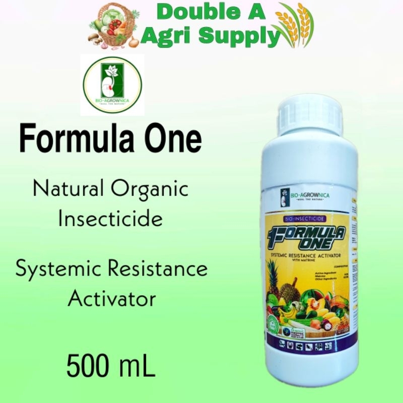 Formula One Natural Organic Insecticide - Bio Agrownica | Shopee ...