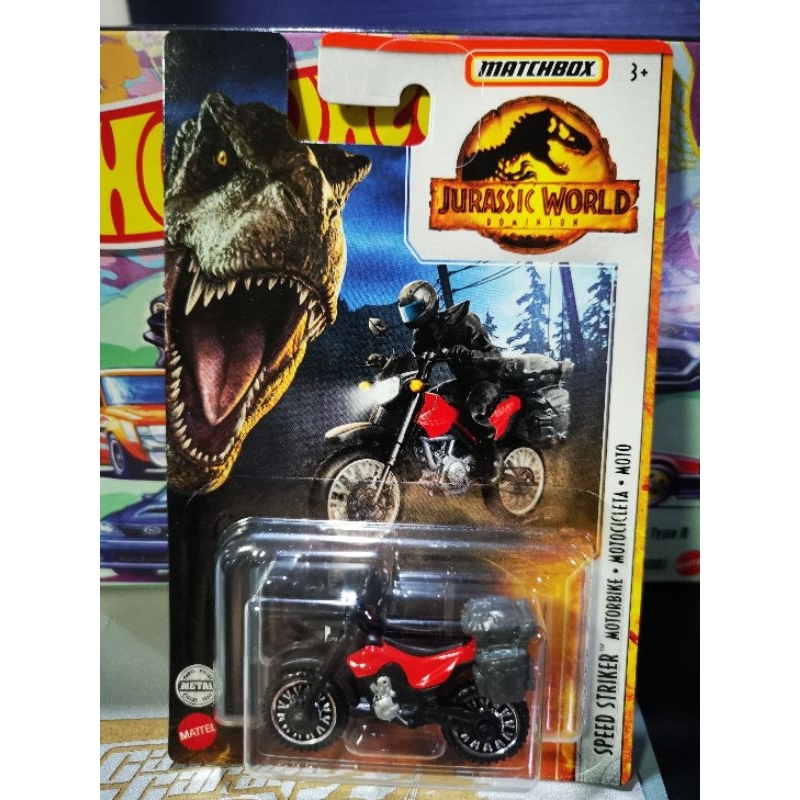 Speed Striker Motorbike, Matchbox Jurassic World Shopee Philippines