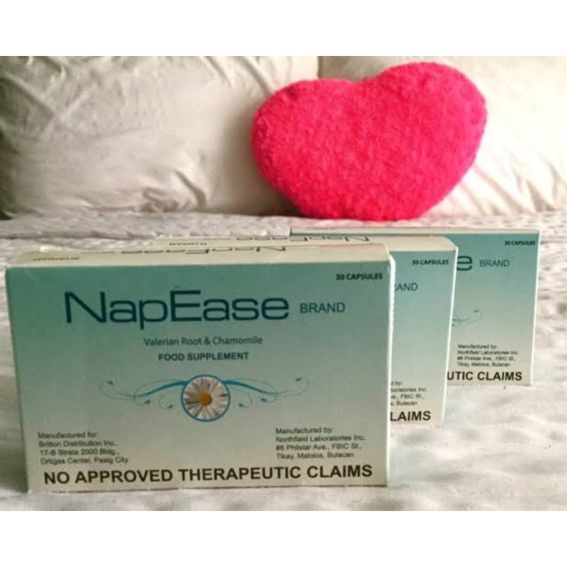 NapEase Valerian Root & Chamomile 30 Capsules Shopee Philippines