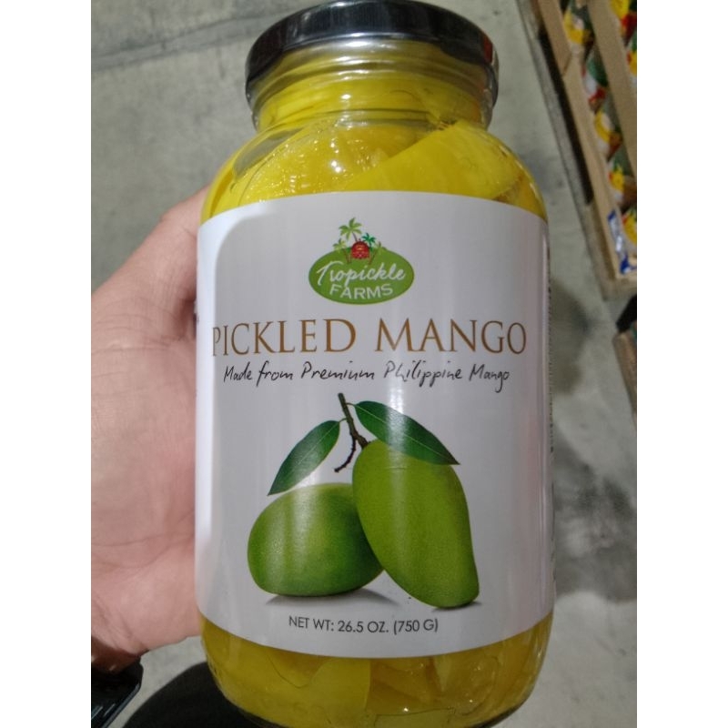 TROPICKLE FARMS PICKLED MANGO 750G Shopee Philippines