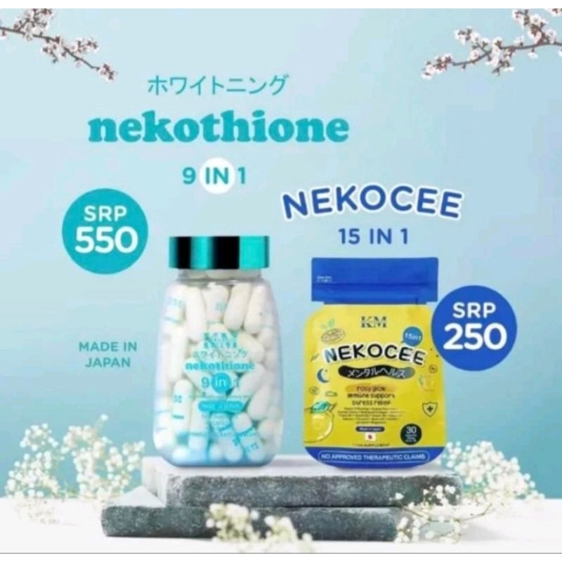 NEKOTHIONE and NEKOCEE by Kath Melendez | Shopee Philippines