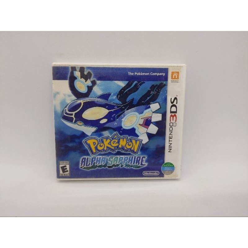 Pokemon Alpha Sapphire-3DS-US-Game with Box Insert-Fair | Shopee ...