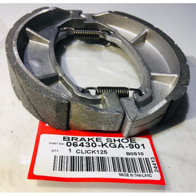 BRAKE SHOE HONDA CLICK 125 06430KGA901 THAILAND GENUINE Shopee