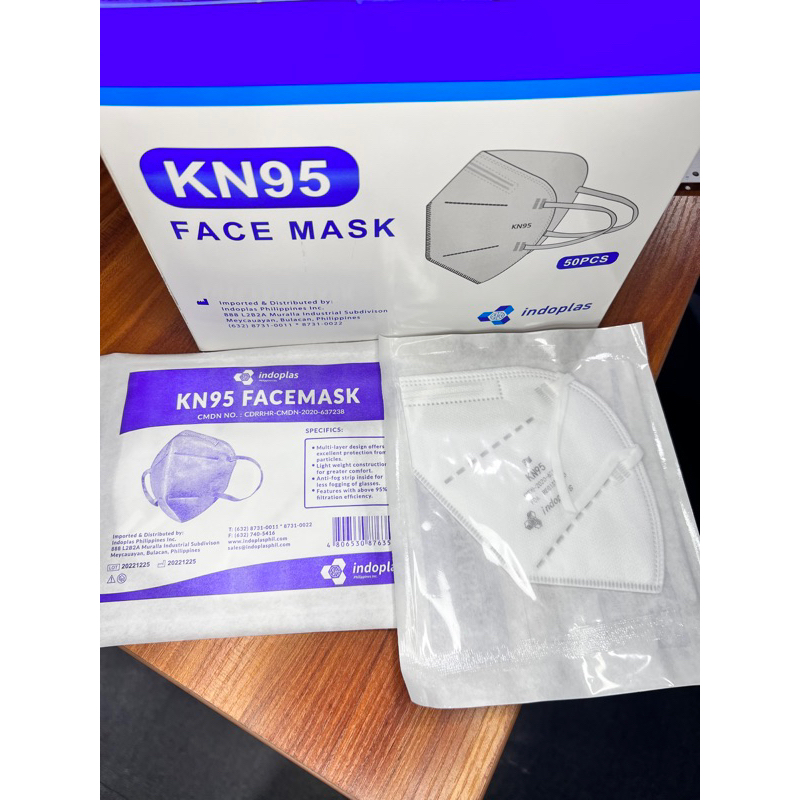 Indoplas KN95 Disposable Face Mask 1s Shopee Philippines