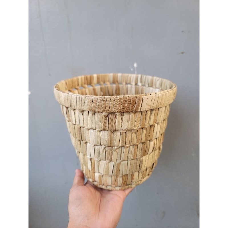 Native Pandan Planter 8 inch | Shopee Philippines