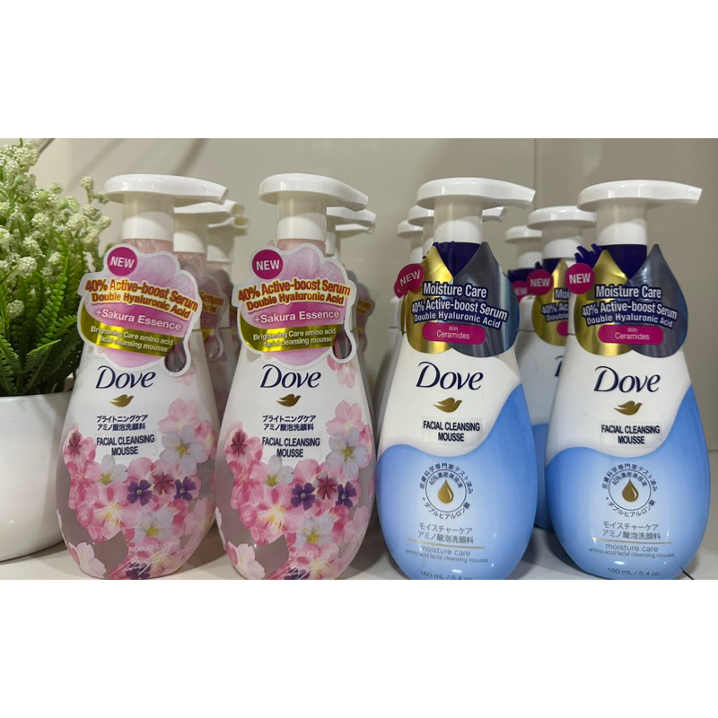 Dove Facial Cleansing Mousse 160ML Shopee Philippines