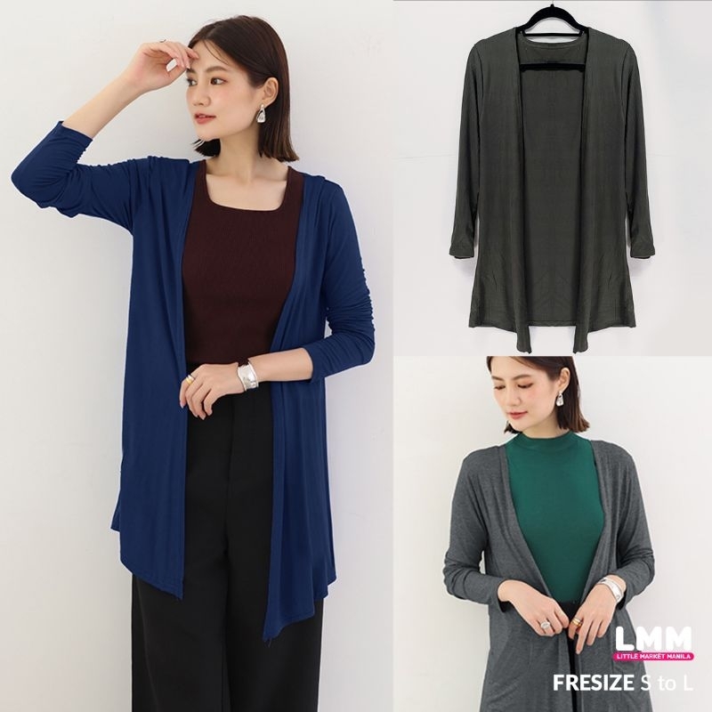 women fashion long sleeves cardigan office sweater jacket knitted jackets sweaters cardigans B179 Shopee Philippines