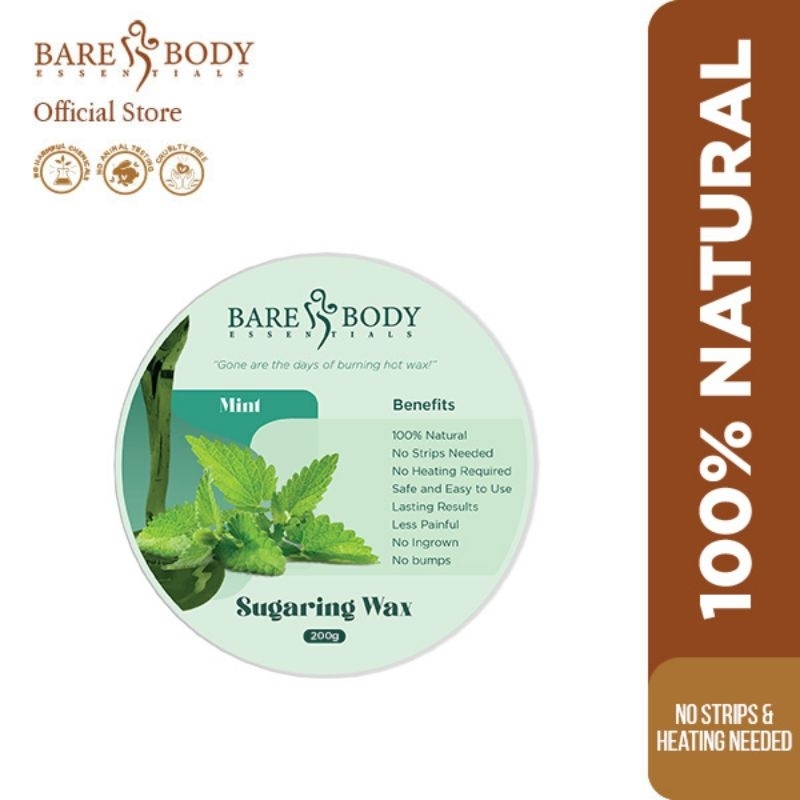 Bare Body Essentials' Sugaring WaxHair Removal(With Free 1Wooden