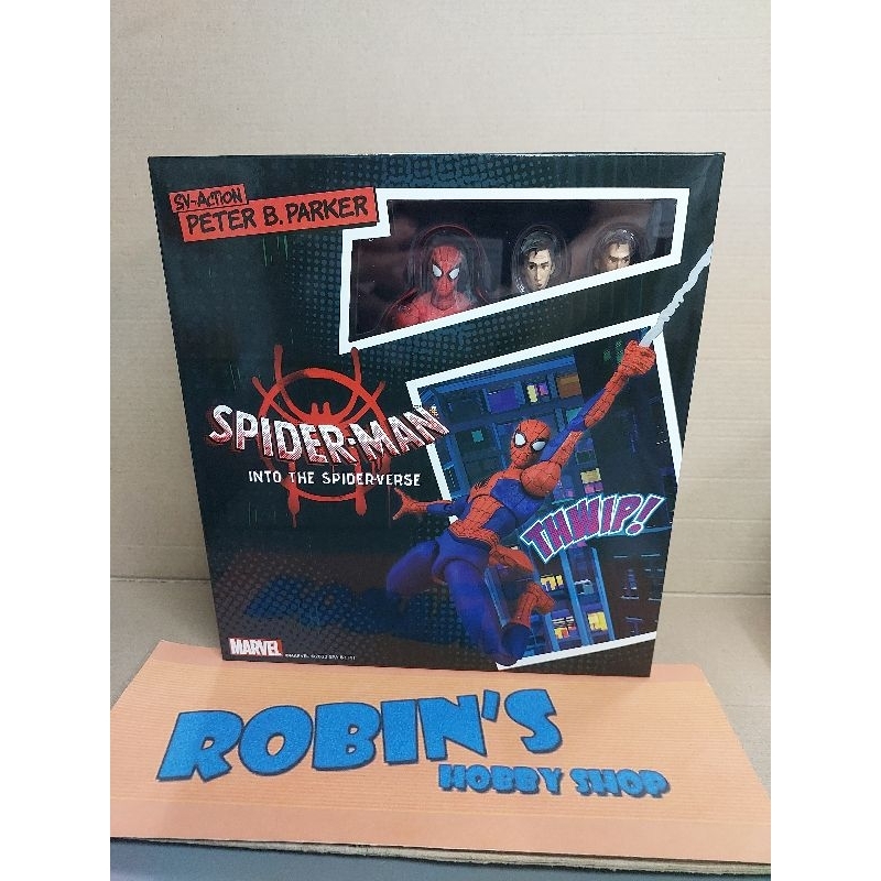 Sentinel SV Action Spider Man Into the Spiderverse Peter B Parker ...