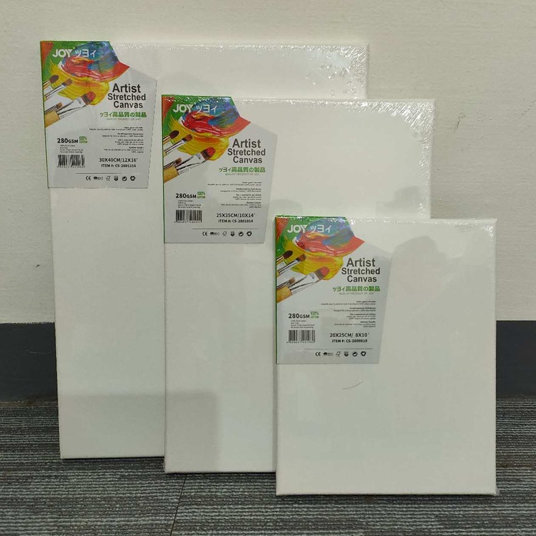 Artist Stetched Canvas 280GSM 100%cotton [JOY] | Shopee Philippines