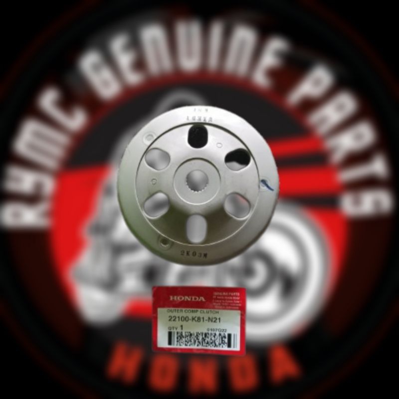 GENUINE OUTER COMP. CLUTCH (BELL) HONDA BEAT FI V1 V2 / ZOOMER X V1 V2