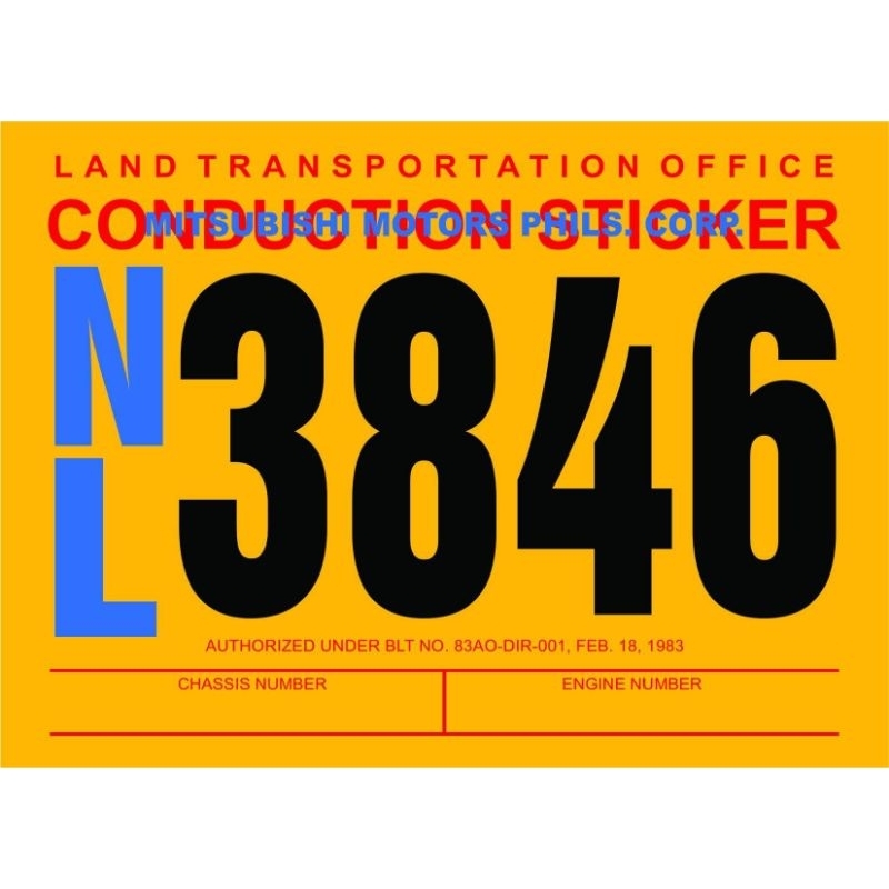 Conduction Sticker 3m reflective laminated Shopee Philippines