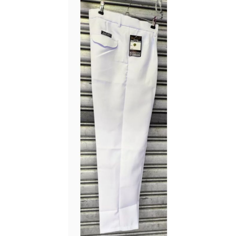 Slacks white pants for men | Shopee Philippines