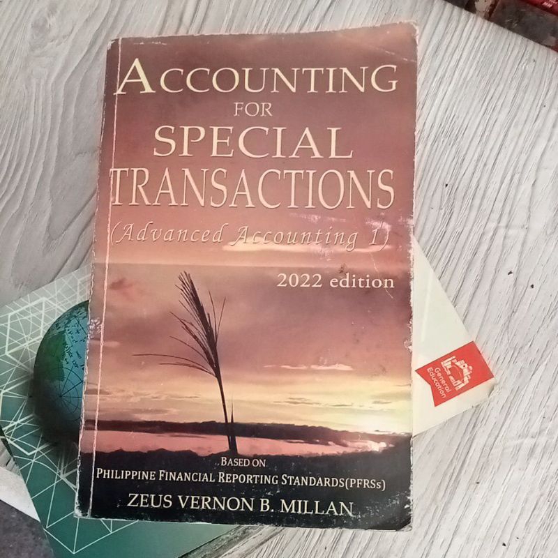 Accounting and special transaction( used reference books) Shopee