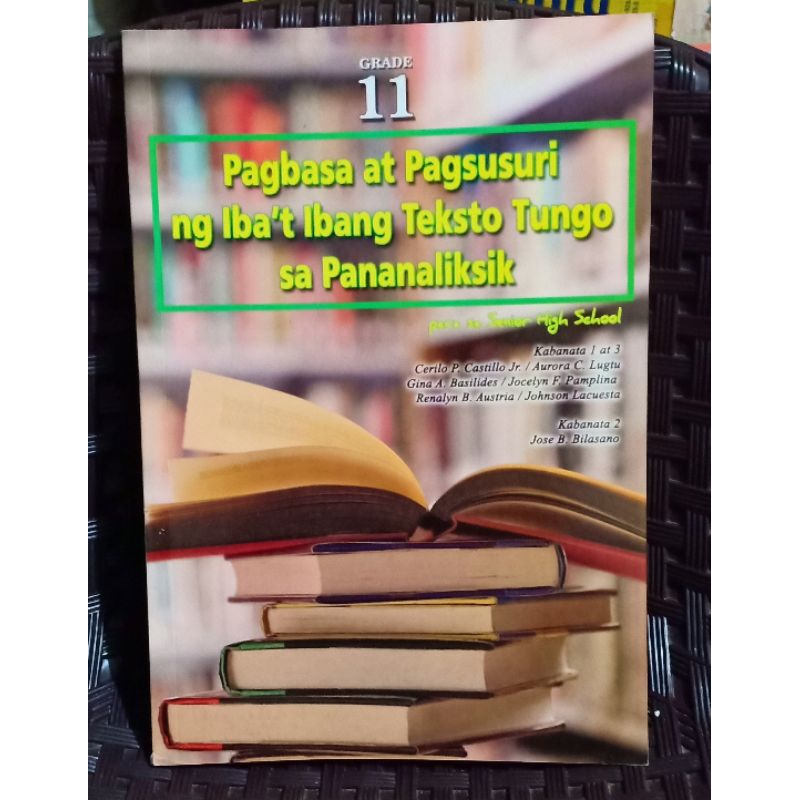 Pagbasa at pagsusuri Ng ibat ibang teksto tungo sa pananaliksik ...