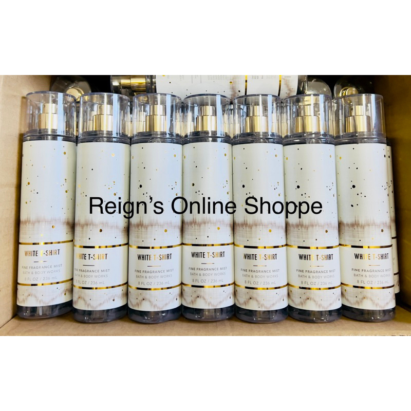 Original Bath & Body Works White Tshirt Shopee Philippines