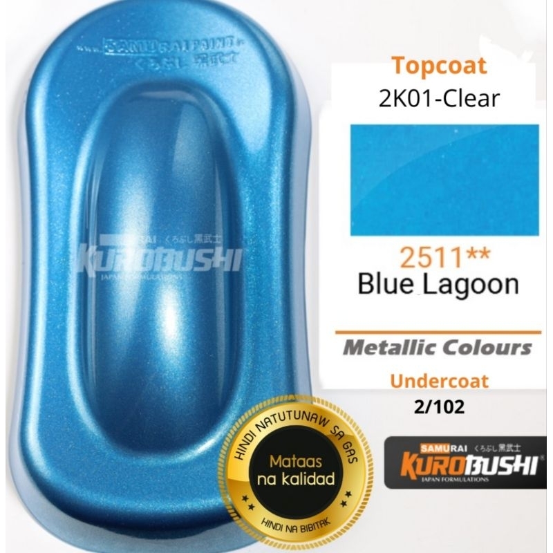 SAMURAI SPRAY PAINT BLUE LAGOON 2511** (METALLIC COLORS) 400ML Shopee Philippines