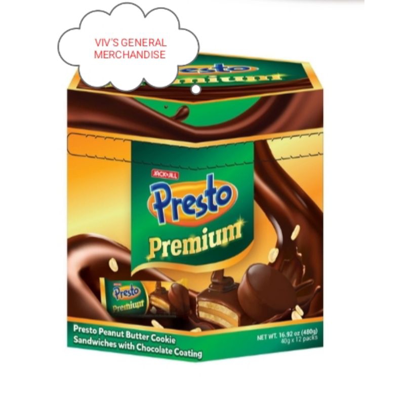 Jack n Jill Presto Premium ( 12 s x 40g ) Expiration date: October 2024 ...