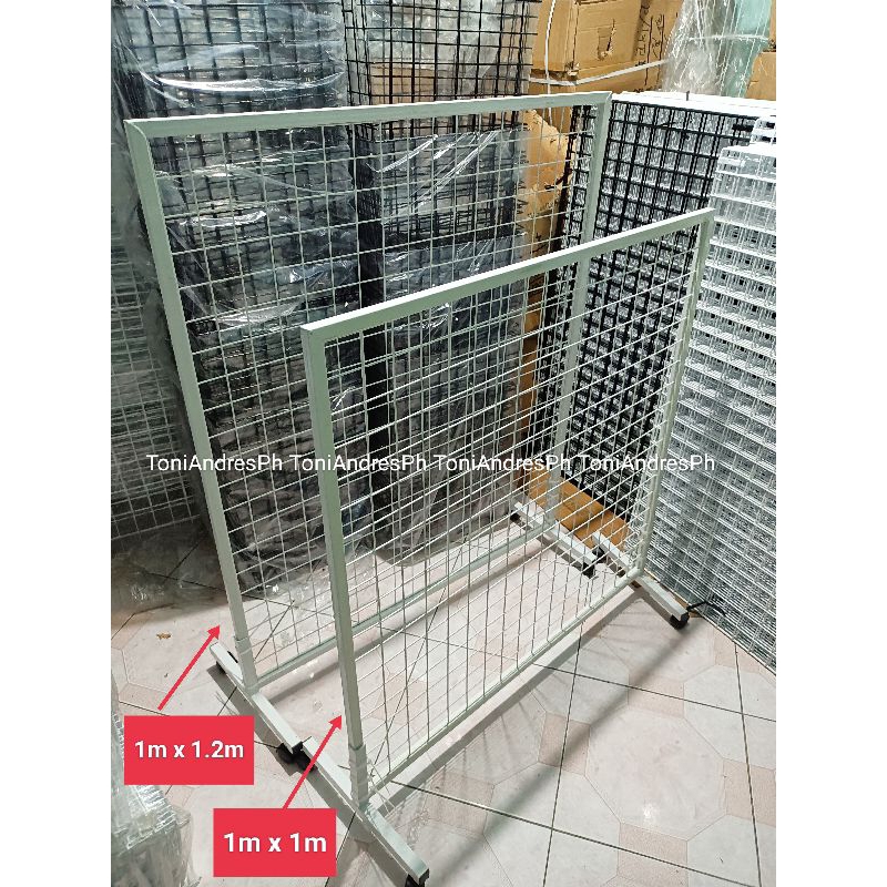 Mobile Rack Metal Wire Store Display Plants Rack with wheels | Shopee ...