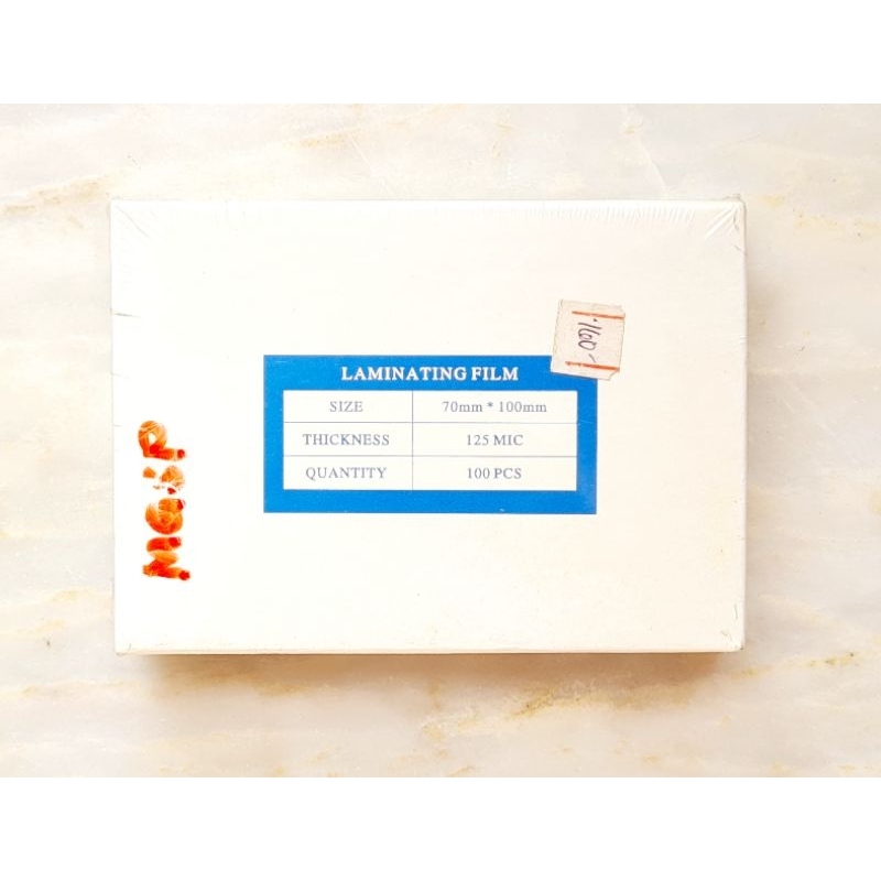Plastic Laminating Pouch Films per Box (100's) | Shopee Philippines