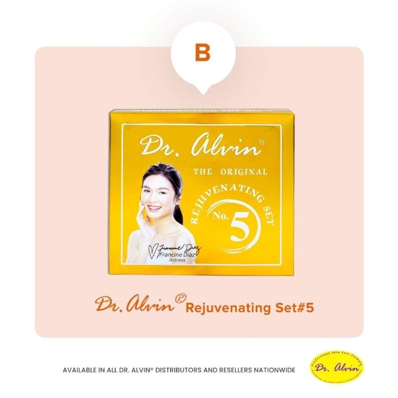 Dr.Alvin Rejuvenating Facial Set No.5 | Shopee Philippines