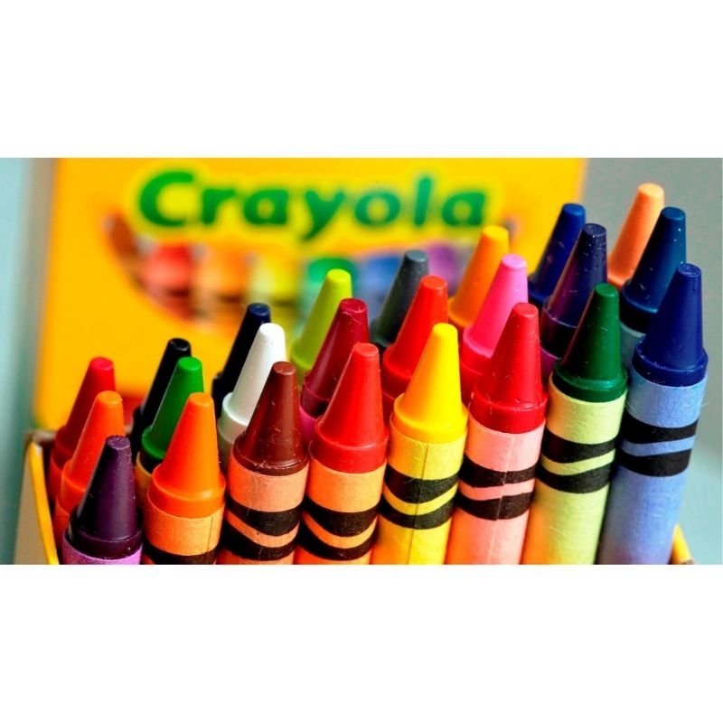 original crayola crayons (box of 8,24 ) coloring materials | Shopee ...