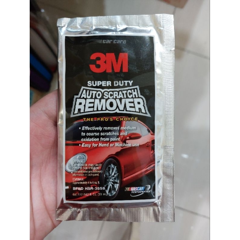 3M Auto Scratch Remover Sachet 30ml Shopee Philippines