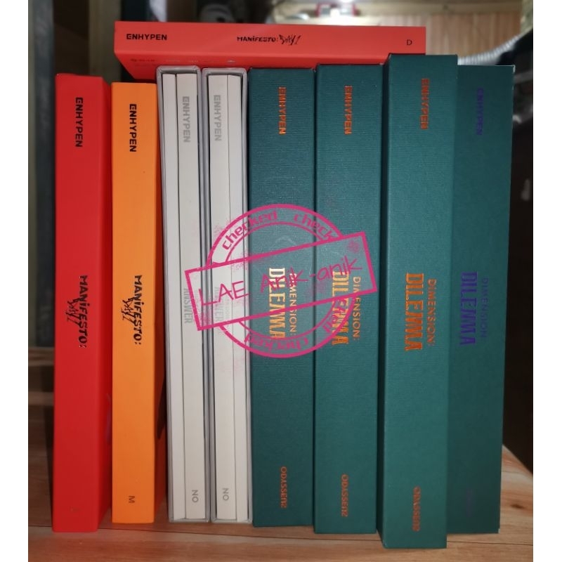 Enhypen Unsealed Albums | Shopee Philippines