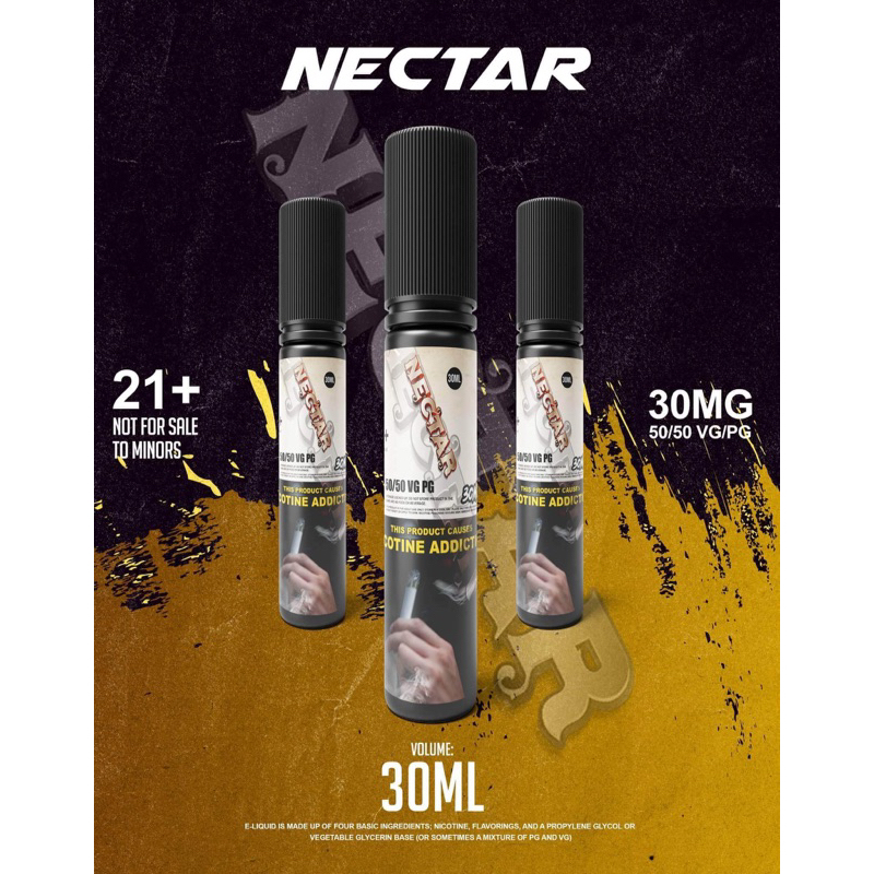 Nectar Salt 30mg Legit 100 Made in the Philippines Shopee