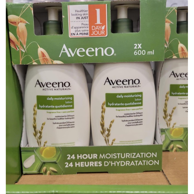 Aveeno Daily Moisturizing Lotion Canada 600ml1pc600ml X 2 2pcs 🇨🇦