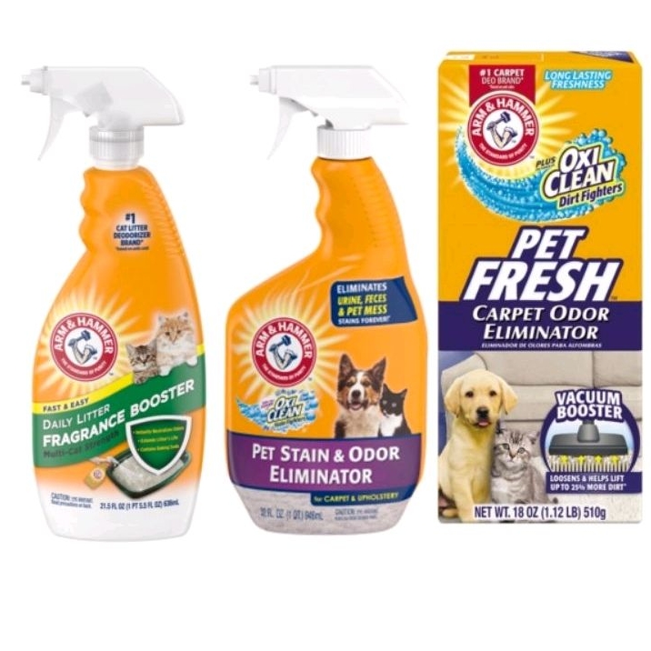 Arm & Hammer Pet Stain & Odor Remover Plus Oxiclean, 32 fl oz Shopee