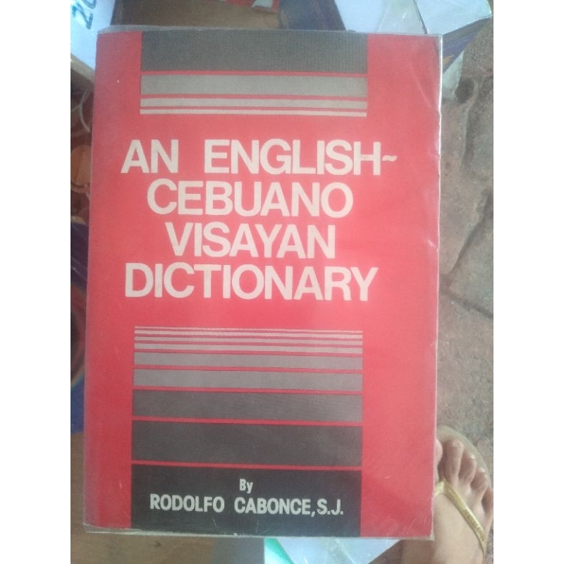 AN ENGLISH CEBUANO VISAYAN DICTIONARY | Shopee Philippines