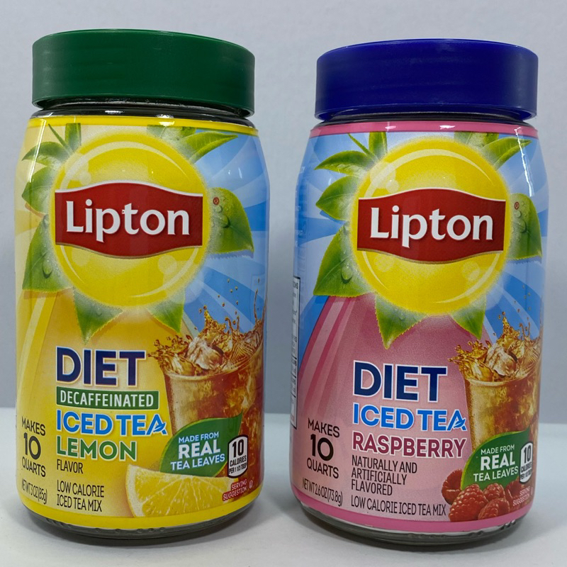 Lipton Diet Iced Tea Mix, 3Oz Cafeeine Free, Sugar Free, Lemon and