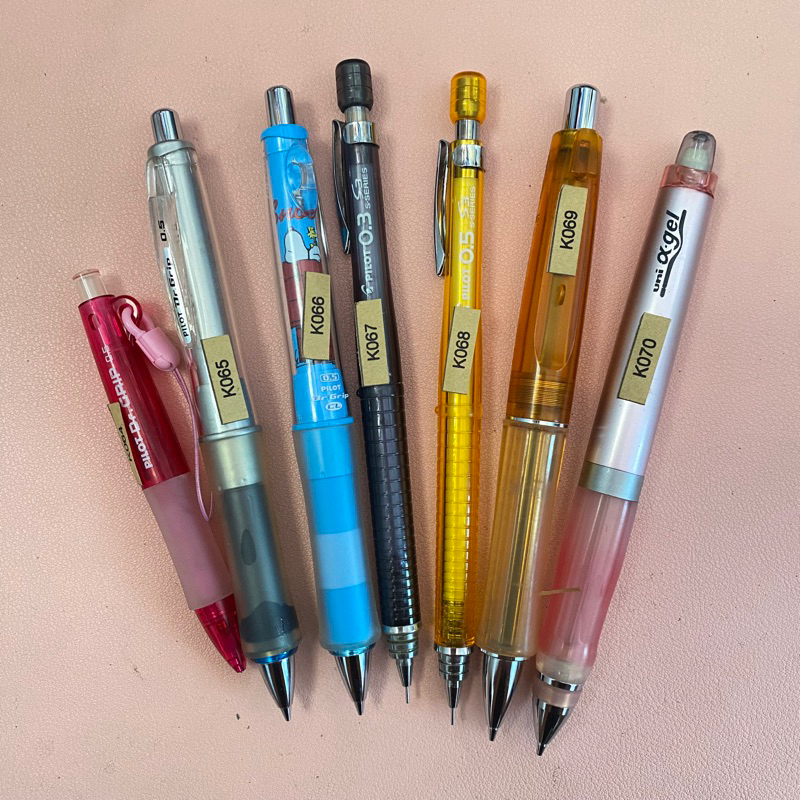 One Piece Pilot Mechanical Pencil, Dr.Grip, S3 Series, Alpha Gel ...