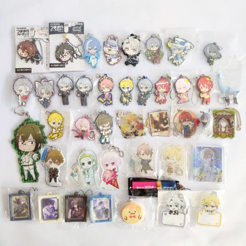 IDOLiSH7 - Nagi, Tenn, Riku, Gaku, Yamato Rubber Strap Keychain, Metal ...