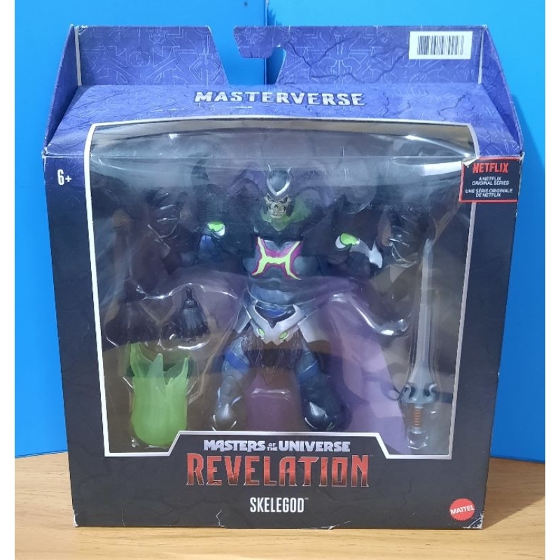 Masterverse Master Of The Universe Revelation Skelegod Action Figure ...