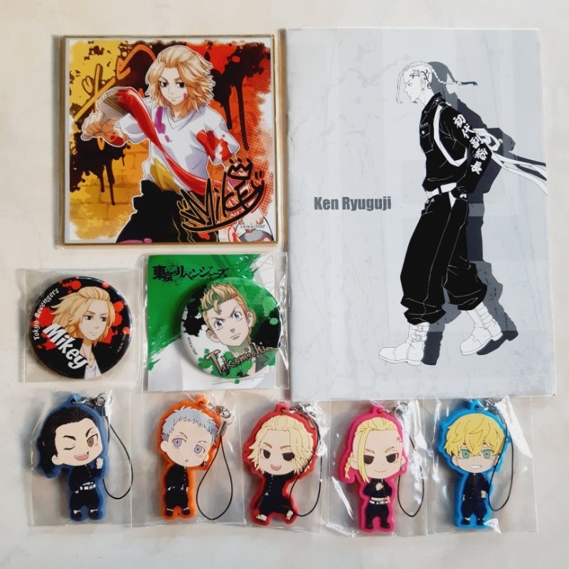 Tokyo Revengers Collectibles | Takemichi, Mikey, Draken, Mitsuya, Baji ...