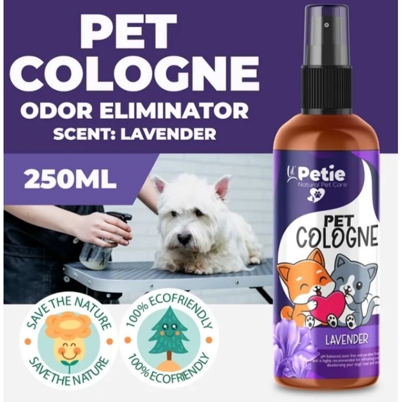 Dog Pet Cologne Powdery Scent Lavender 250ml Shopee Philippines
