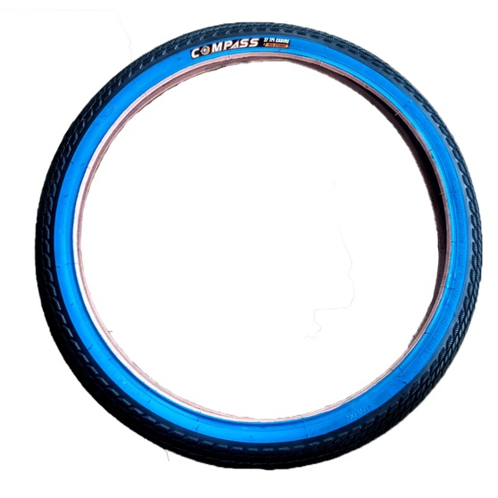 Tire 20 x 1.75 Compass ( With Blue Line ) Shopee Philippines