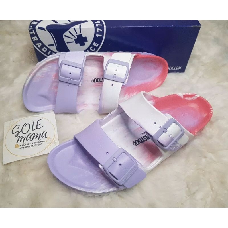 BIRKENSTOCK Arizona Eva Multi Purple Fog ORIGINAL | Shopee Philippines