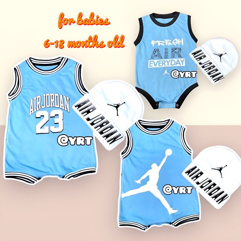 Jordan onesie set best sale