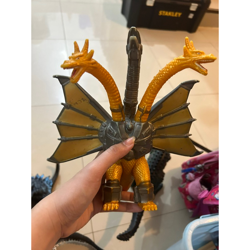 Preloved Mecha king ghidorah toy godzilla Shopee Philippines