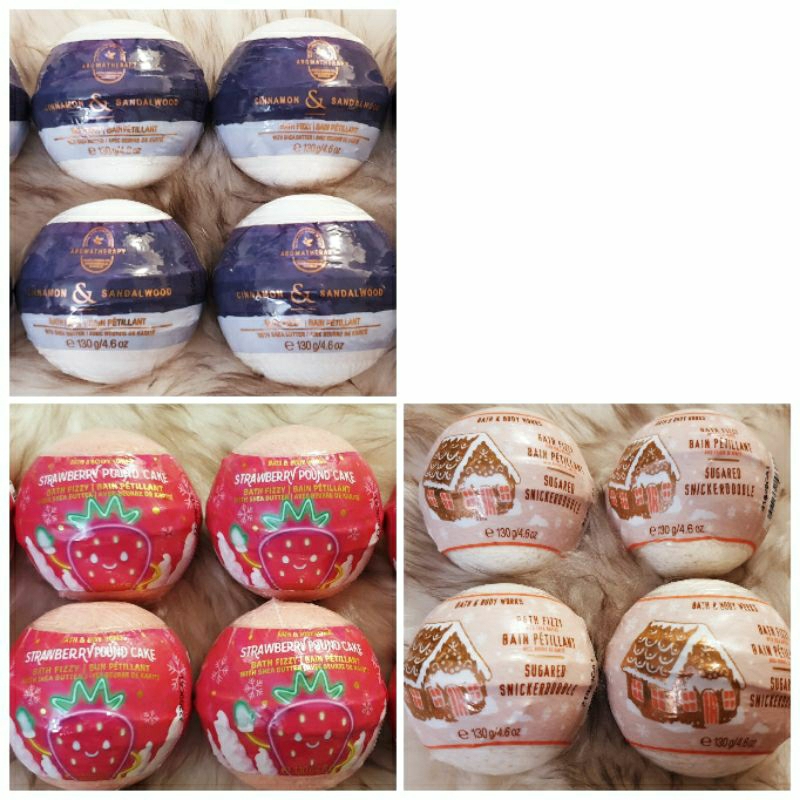 Bath & Body Works Bath Fizzy with Shea Butter 130 g | Bathtub / Tub ...