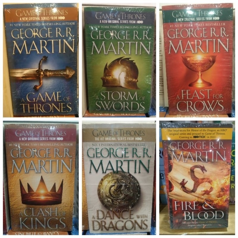 Fire & blood: 300 Years Before A Game/Game of thrones series 1-5 by ...