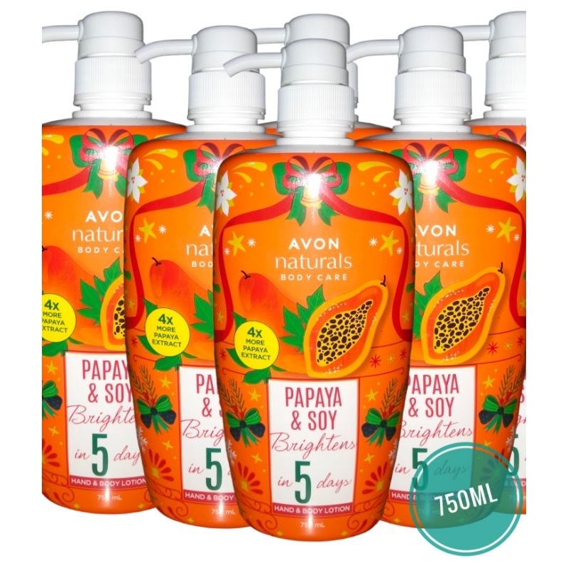 AVON hand and body lotion/Papaya and soy 750mll Shopee Philippines