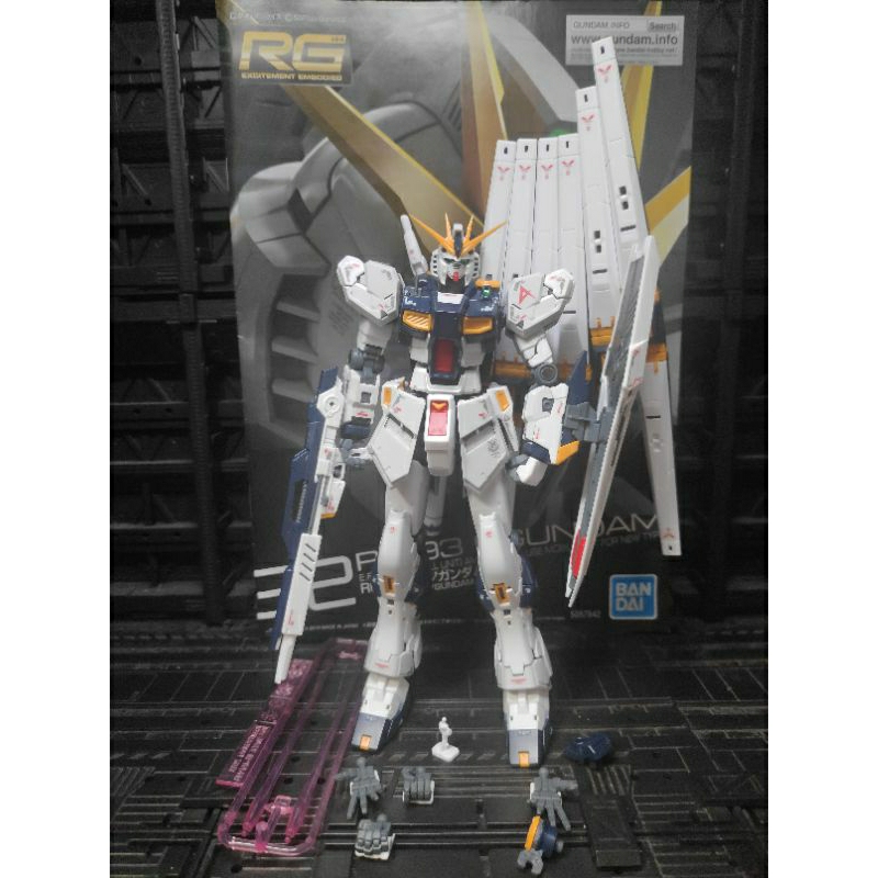 RG 1/144 RX-93 Nu Gundam | Shopee Philippines