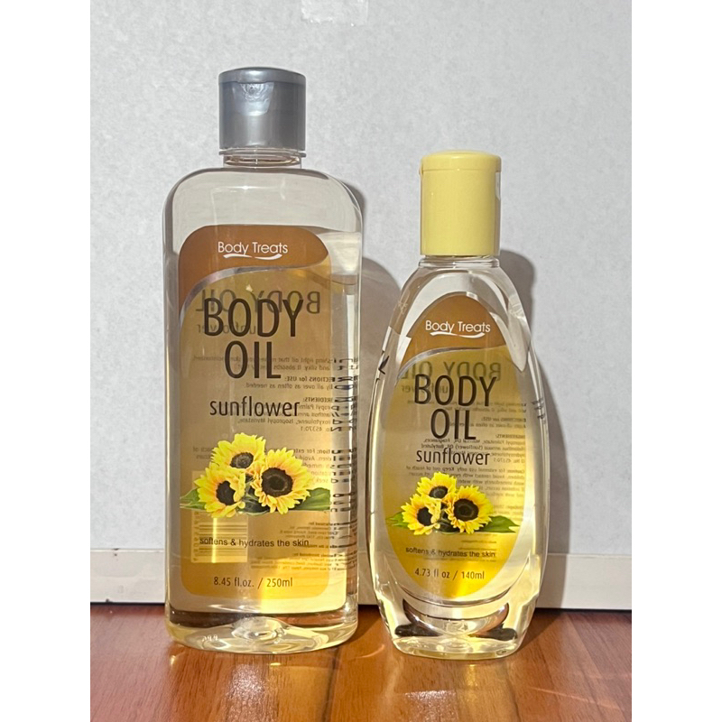 Body Treats Sunflower Oil 250ml or 140ml Shopee Philippines