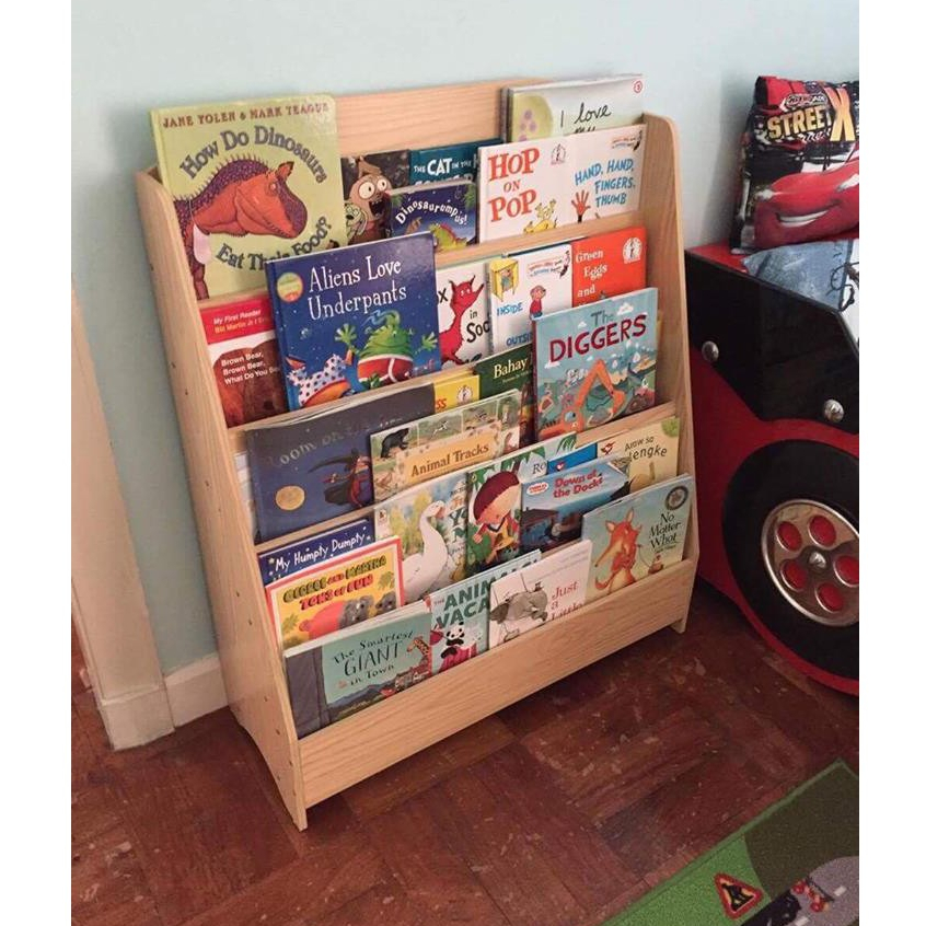Happy Kiddos 726 Kids Bookshelf Toy Storage Rack Children's Book shelf