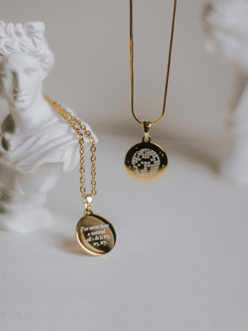 Mirrorball Inspired Necklace Taylor Swift Rosa Lia Shopee Philippines