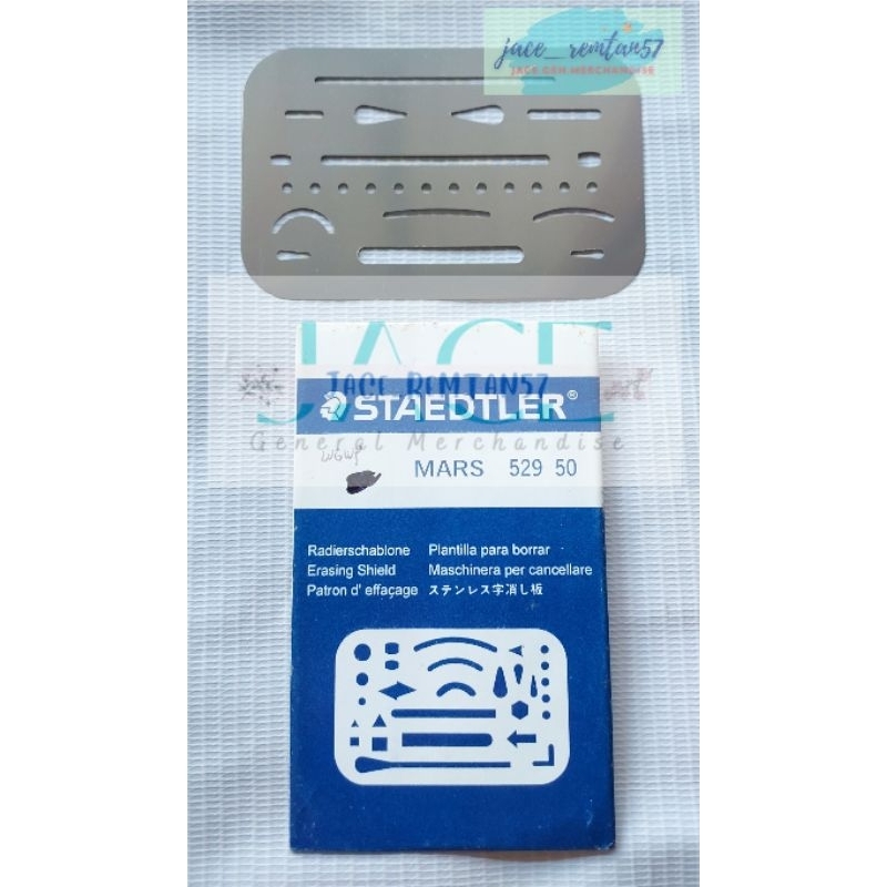 Staedtler Mars 529 50 Eraser Shield Drawing Drafting Portion Erasing